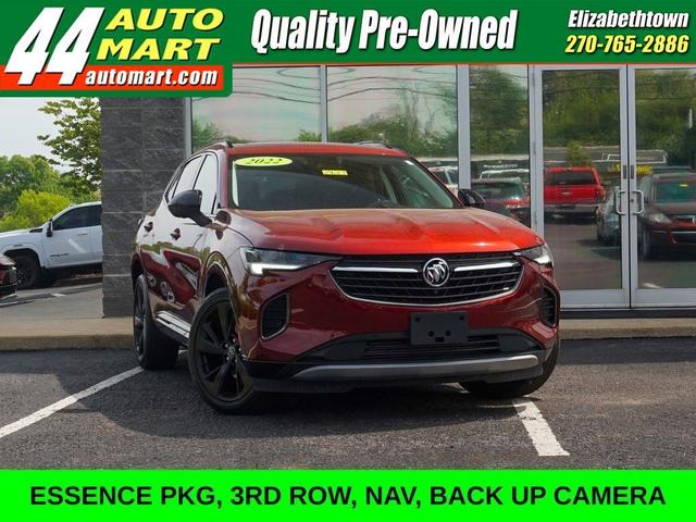Red 2022 Buick Envision SUV / Crossover Front-Wheel Drive 9-Speed Automatic