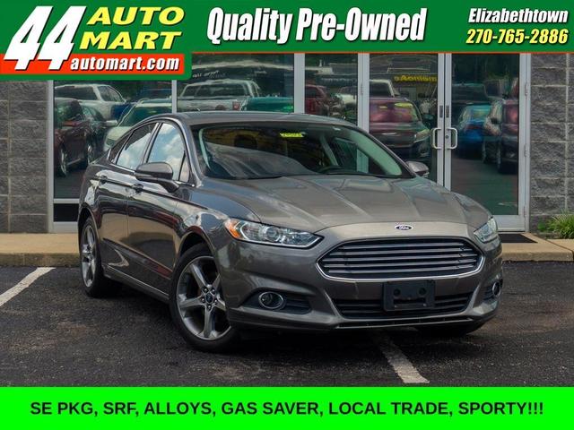 Gray 2013 Ford Fusion Sedan Front-Wheel Drive 6-Speed Automatic