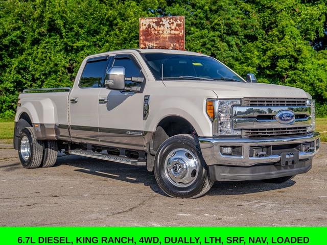 White 2017 Ford F-350 Super Duty Pickup Truck Four-Wheel Drive 6-Speed Automatic