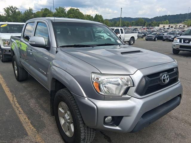 Silver 2014 Toyota Tacoma Pickup Truck Four-Wheel Drive 5-Speed Automatic