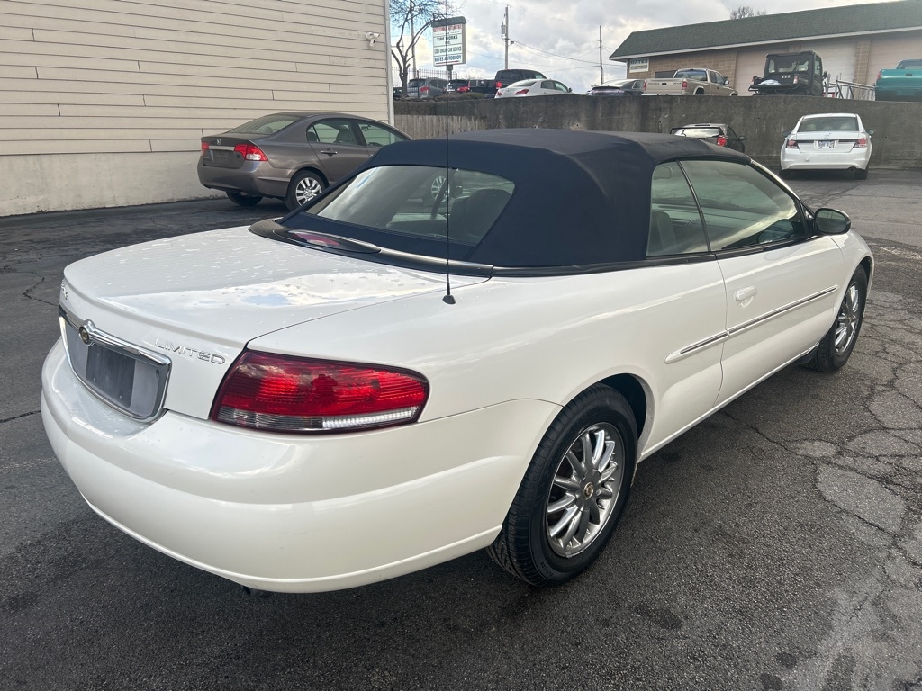 Chrysler Sebring Limited Convertible 2002