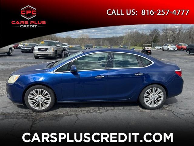 Blue 2013 Buick Verano FWD Sedan Front-Wheel Drive Automatic