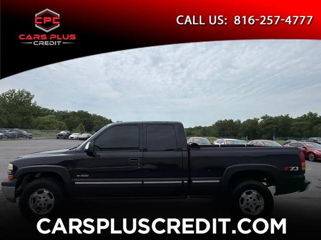 Black 2000 Chevrolet Silverado 1500 Pickup Truck Four-Wheel Drive Automatic
