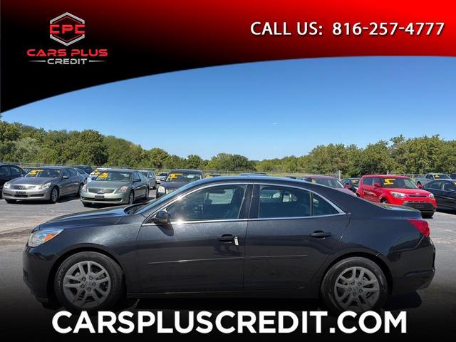 Black 2014 Chevrolet Malibu Sedan Front-Wheel Drive Automatic