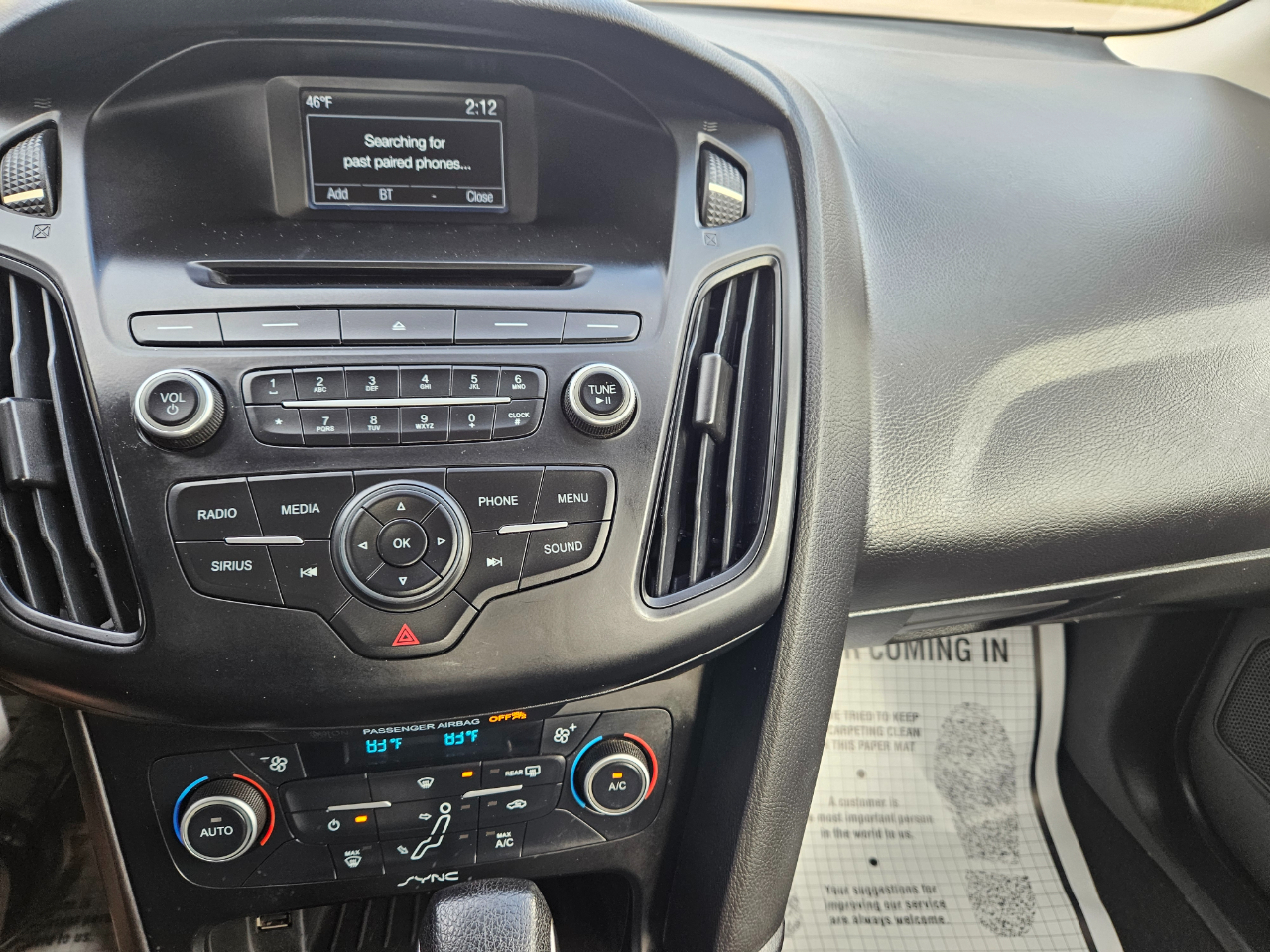 Ford Focus SE Sedan 2017