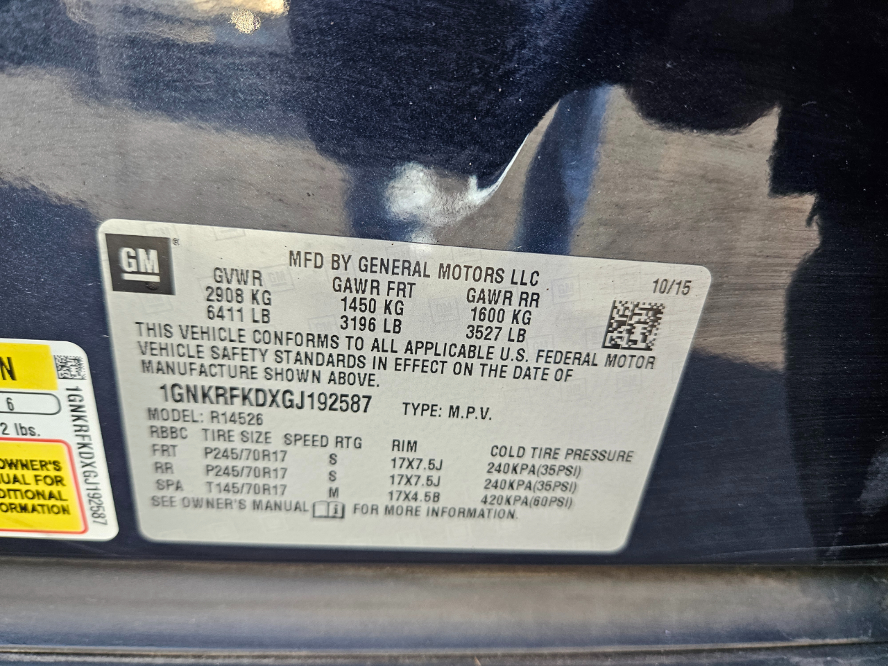 Chevrolet Traverse LS FWD 2016