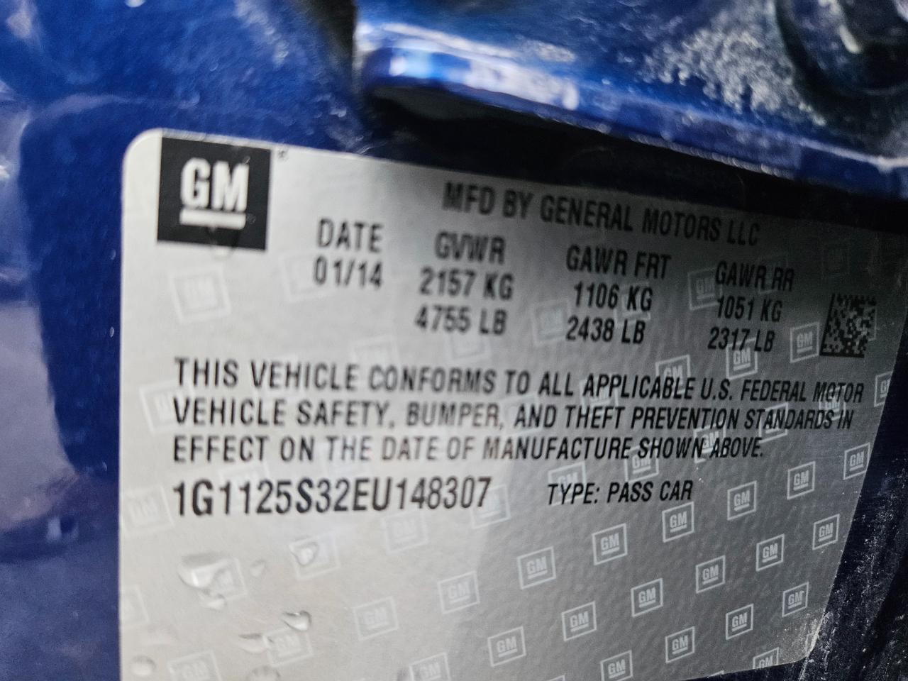 Chevrolet Impala 2LT 2014