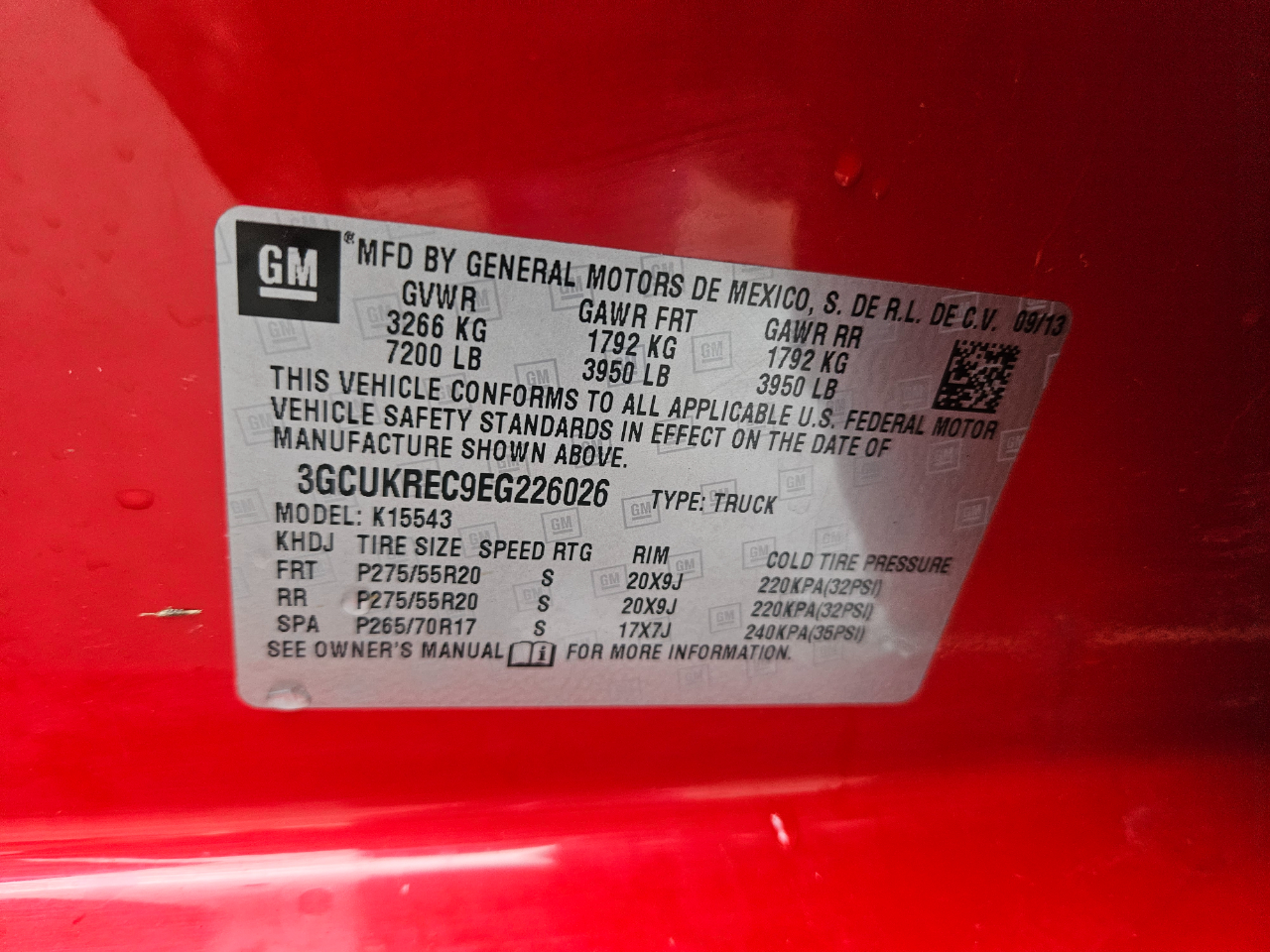 Chevrolet Silverado 1500 2LT Crew Cab 4WD 2014