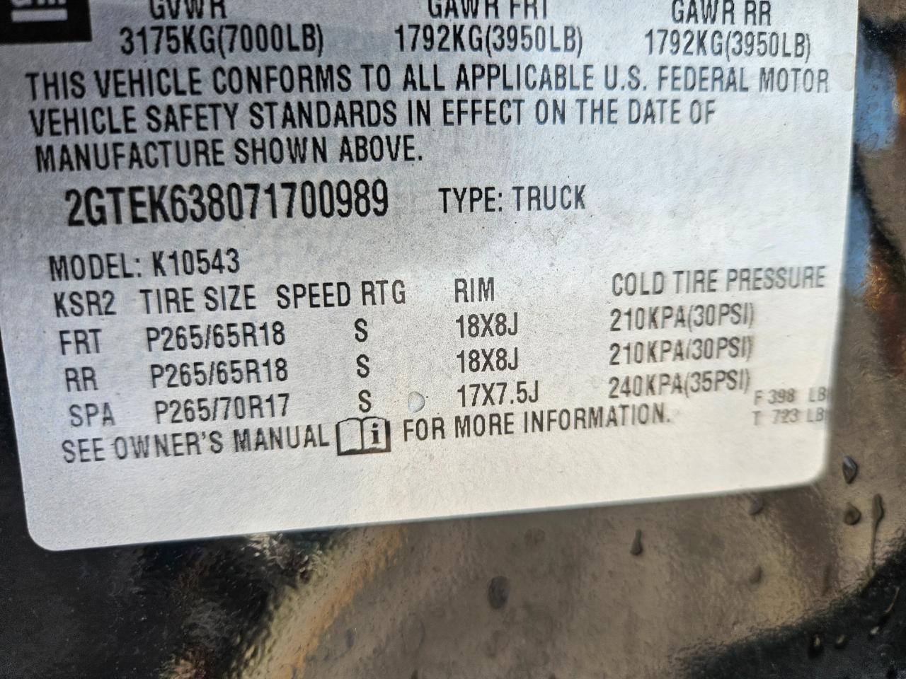 GMC Sierra 1500 Denali Crew Cab AWD 2007