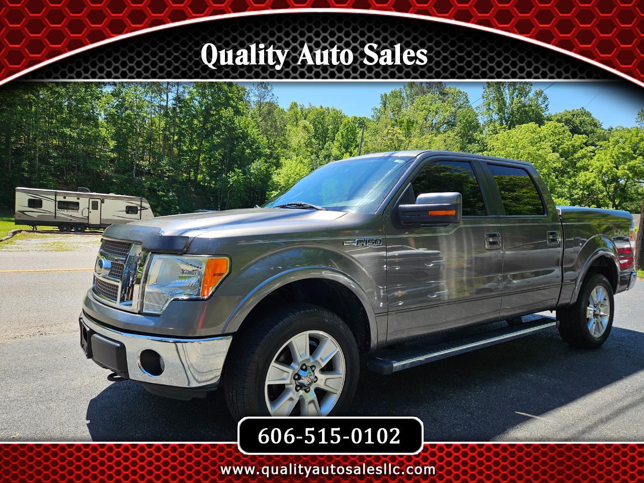 2012 Ford F-150 4WD SuperCrew 139" Lariat