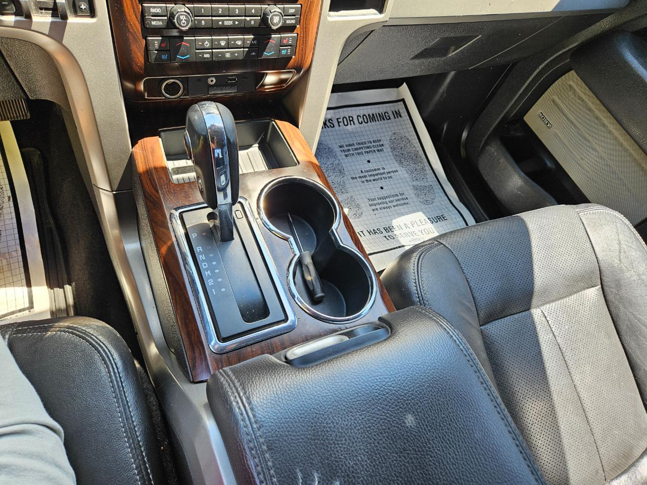 Ford F-150 4WD SuperCrew 139" Lariat 2012