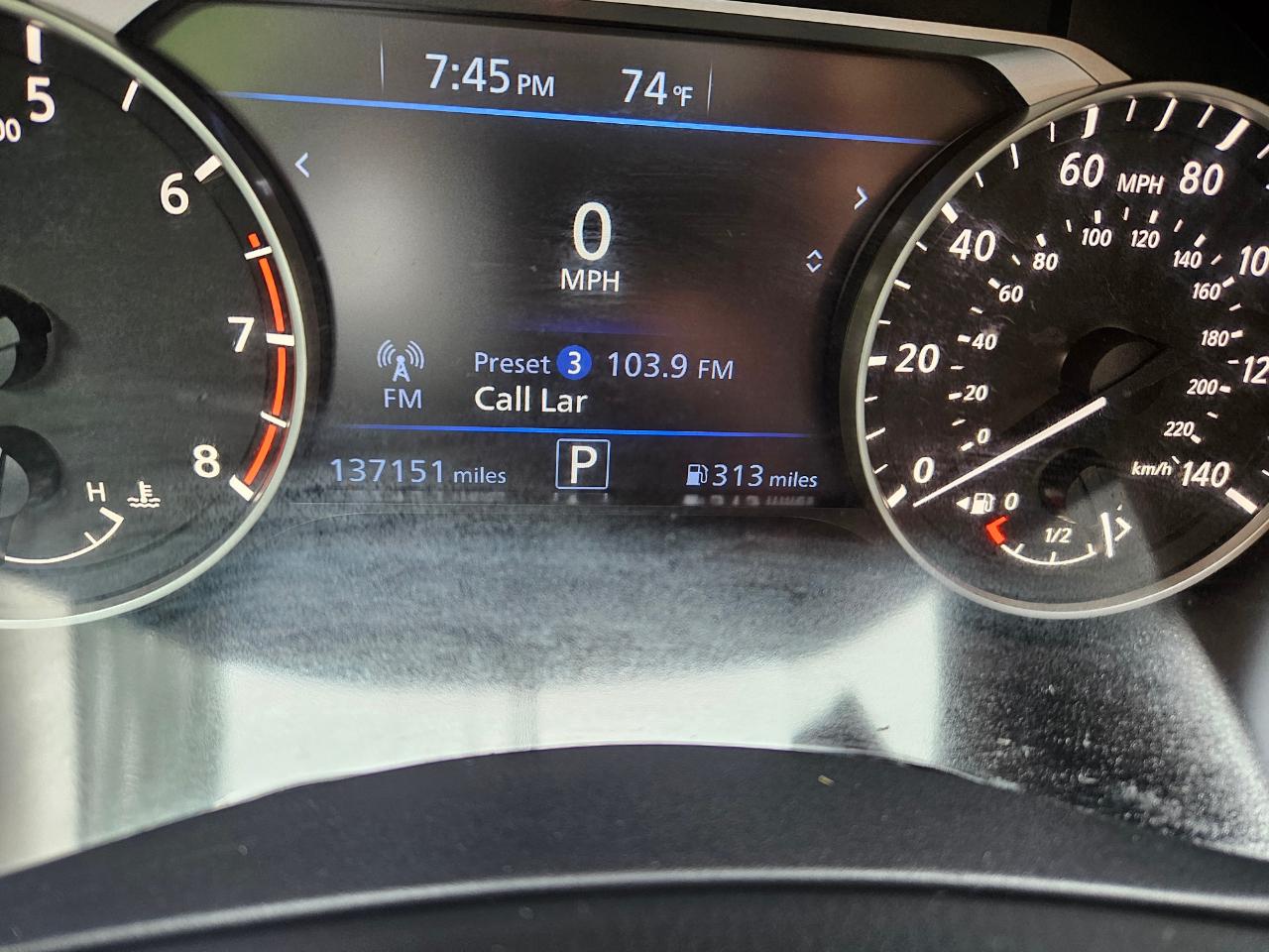 Nissan Altima 2.5 SV 2019