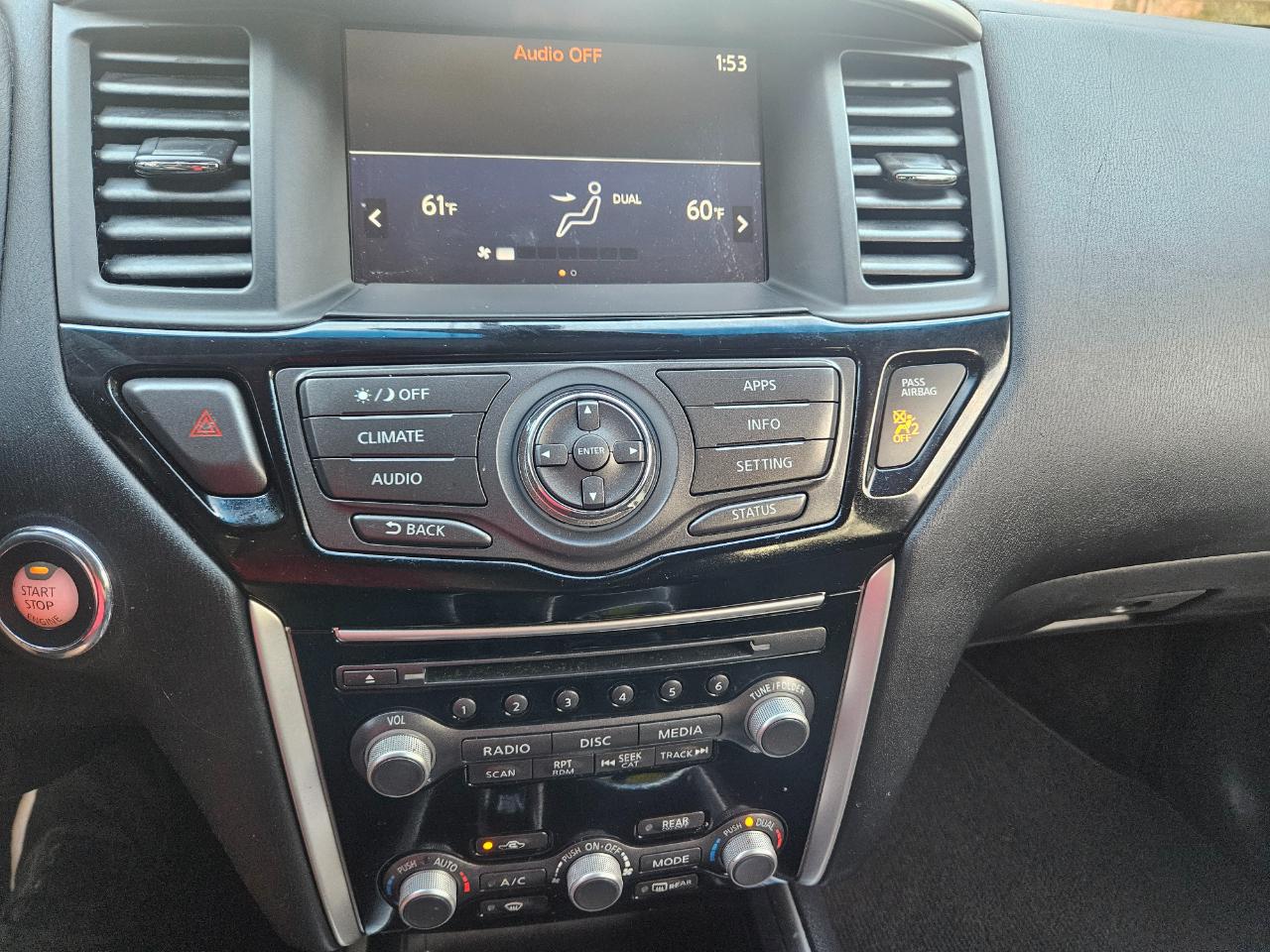 Nissan Pathfinder Platinum 2WD 2017