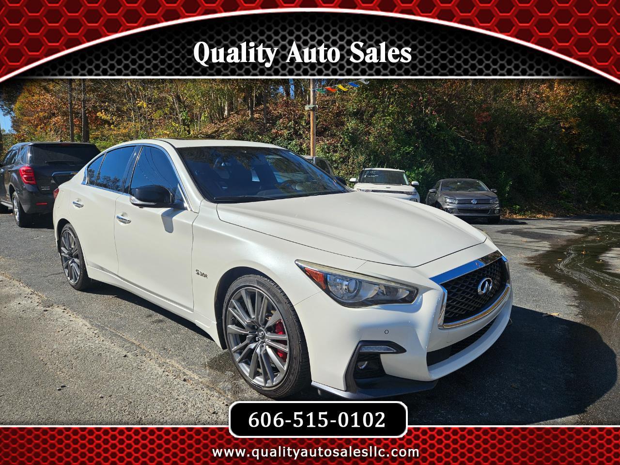 Infiniti Q50 Red Sport 400 AWD 2018