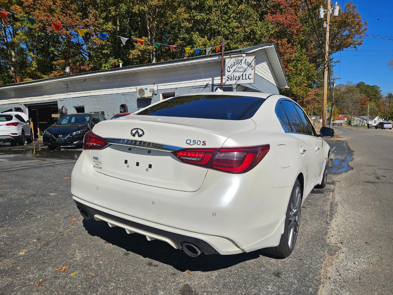 Infiniti Q50 Red Sport 400 AWD 2018