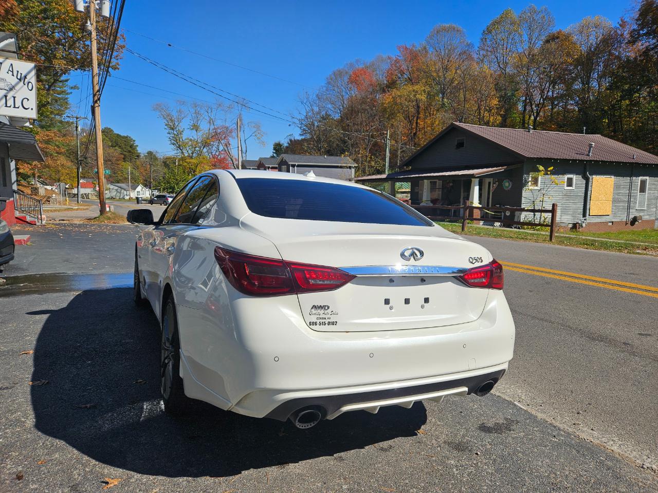 Infiniti Q50 Red Sport 400 AWD 2018
