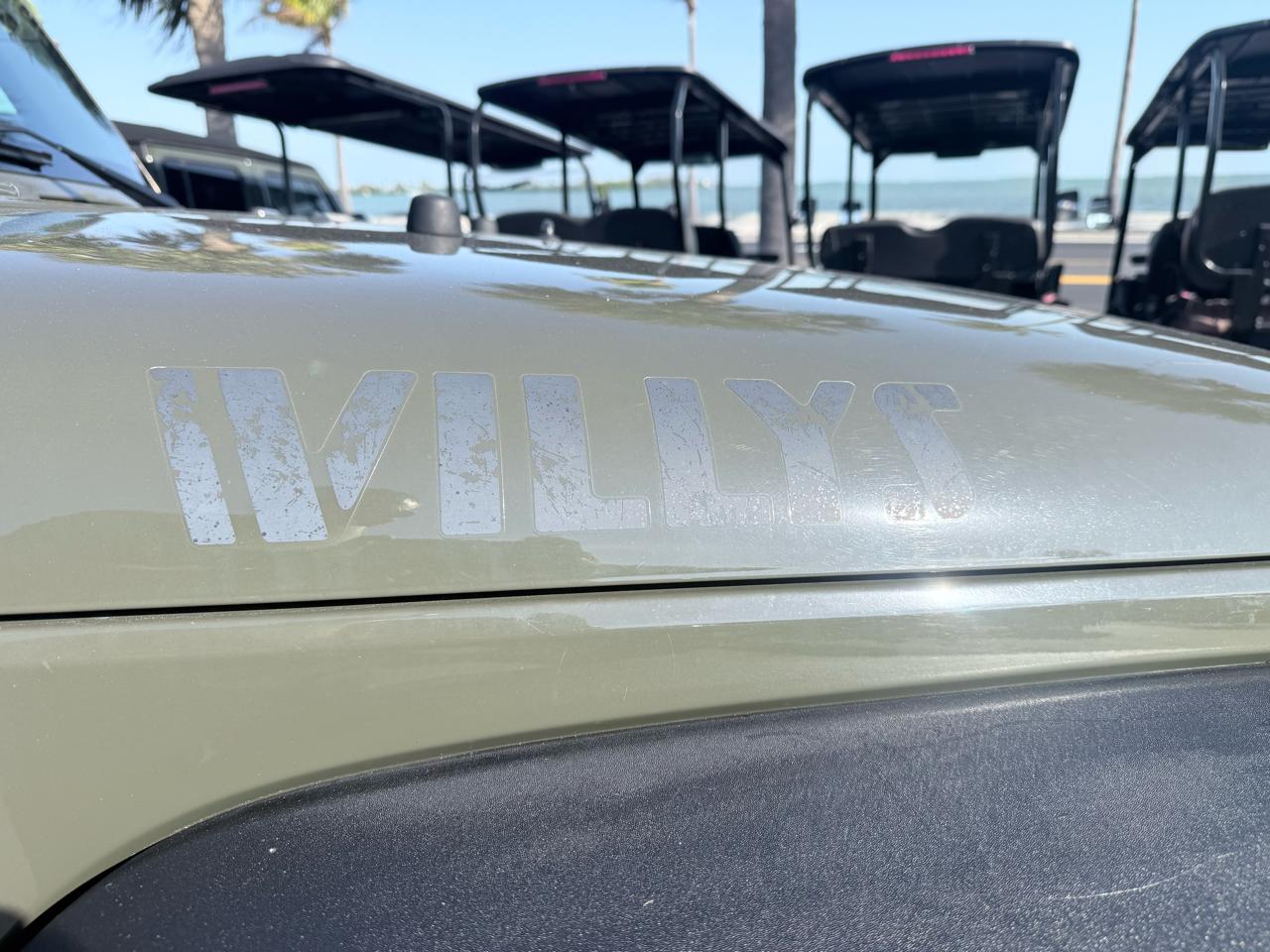 Jeep Wrangler 4WD 2dr Willys Wheeler 2015