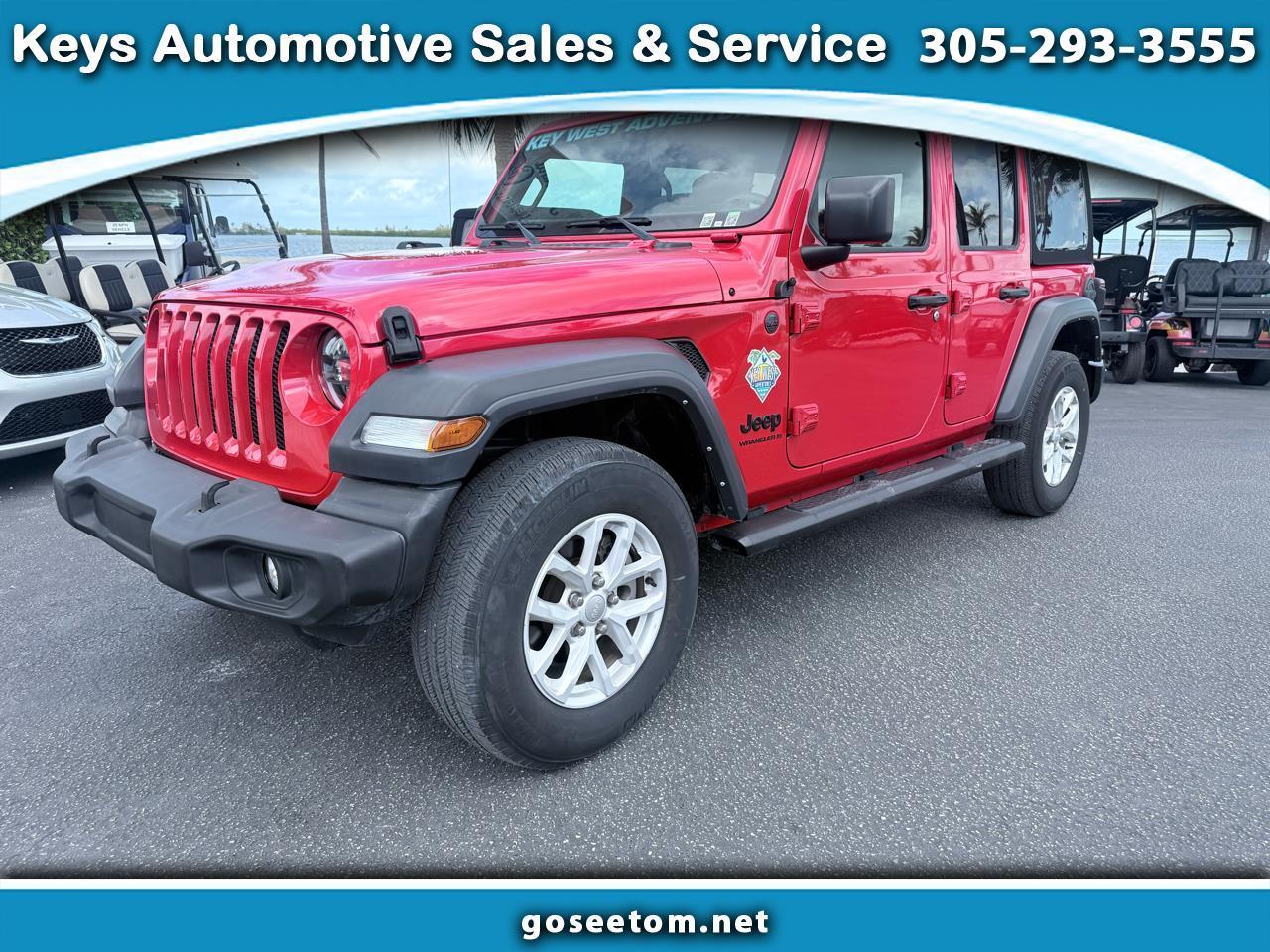 Jeep Wrangler Sport S 4 Door 4x4 2023