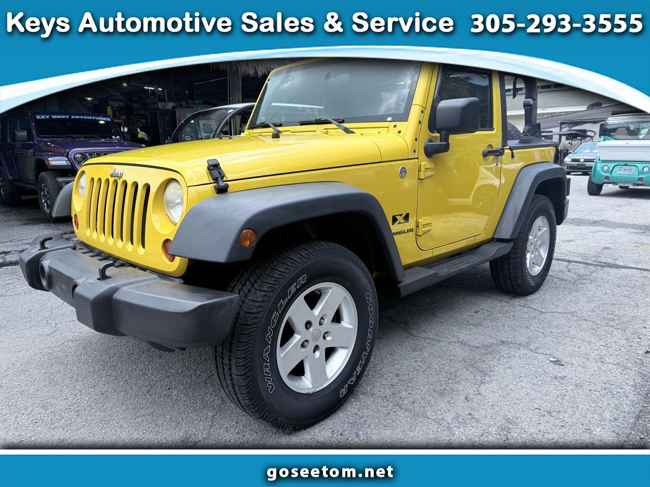 Jeep Wrangler 4WD 2dr X 2009