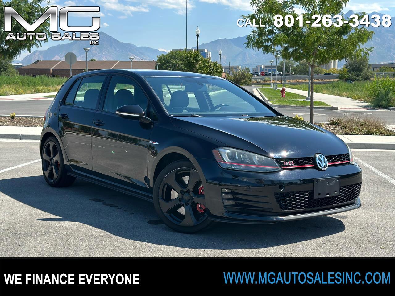 2015 Volkswagen Golf GTI 4dr HB Man S w/Performance Pkg