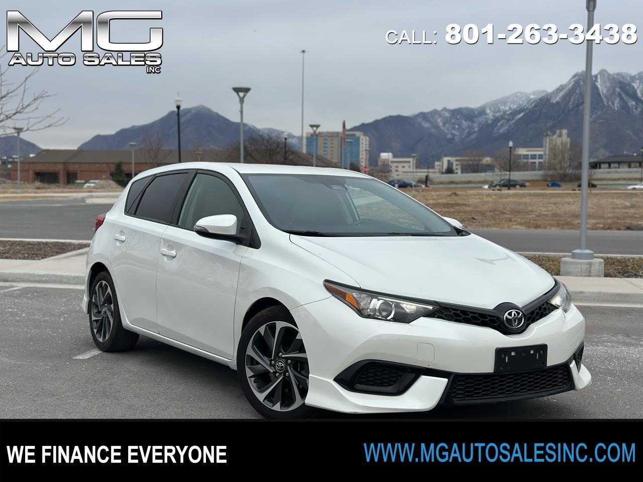 2018 Toyota Corolla iM 4D Hatchback