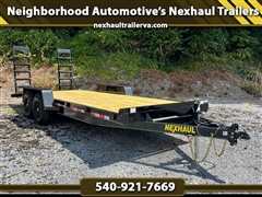 2025 Nexhaul 15K Equipment Trailer 