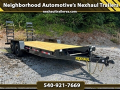 2025 Nex Haul Equipment Trailer 