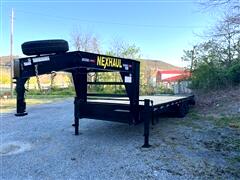 2025 Nex Haul Gooseneck Equipment Trailer 