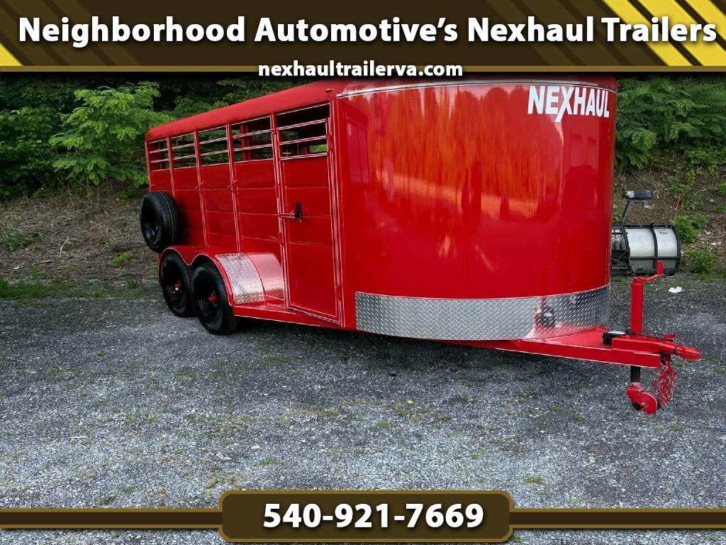 2025 Nex Haul 16 ft Live Stock Trailers 