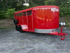 2025 Nex Haul 16 ft Live Stock Trailers 