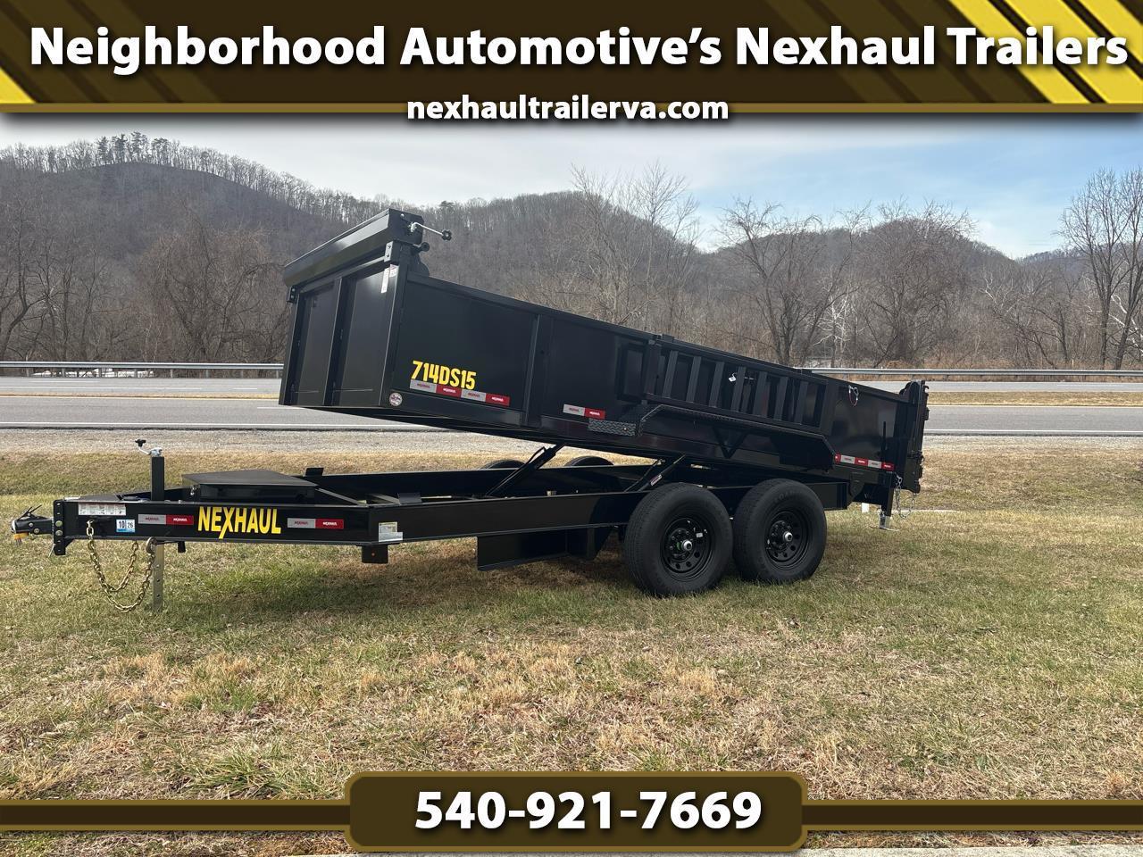 Nex Haul Dump trailer  2026