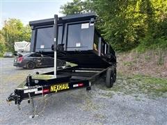 2026 Nexhaul 7x14 Telescoping Dump 
