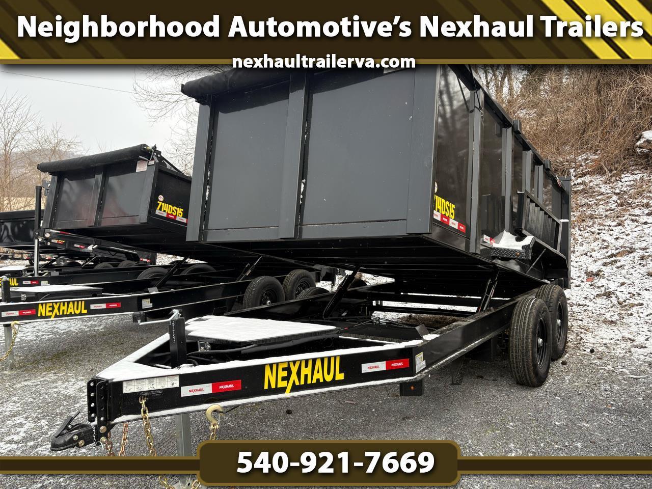2026 Nex Haul Dump trailer 