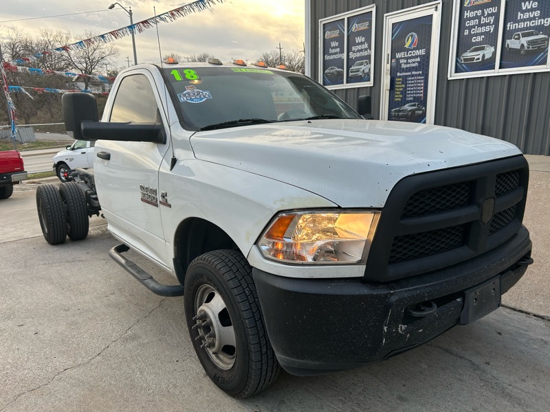 RAM 3500 Regular Cab 4WD DRW 2018