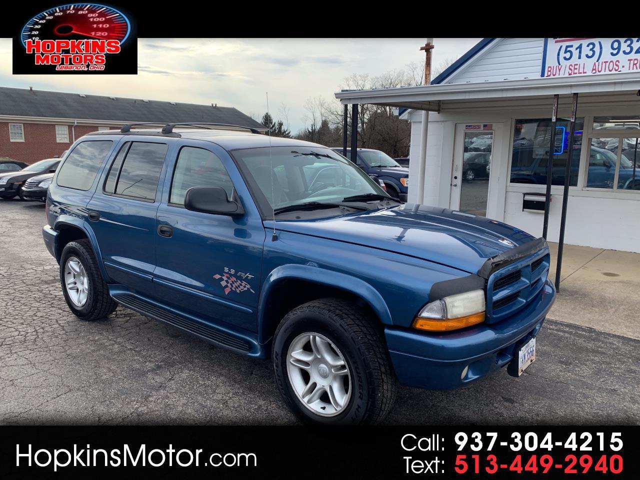 Used 2002 Dodge Durango 4dr 4WD R/T for Sale in Lebanon OH 45036