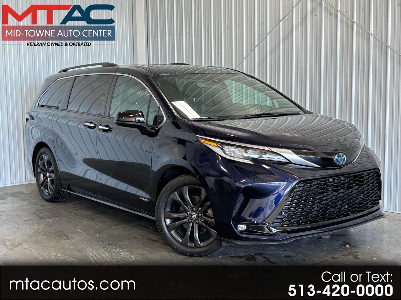 Toyota Sienna XSE FWD 7-Passenger (Natl) 2021 Toyota Sienna XSE FWD 7-Passenger (Natl) 2021