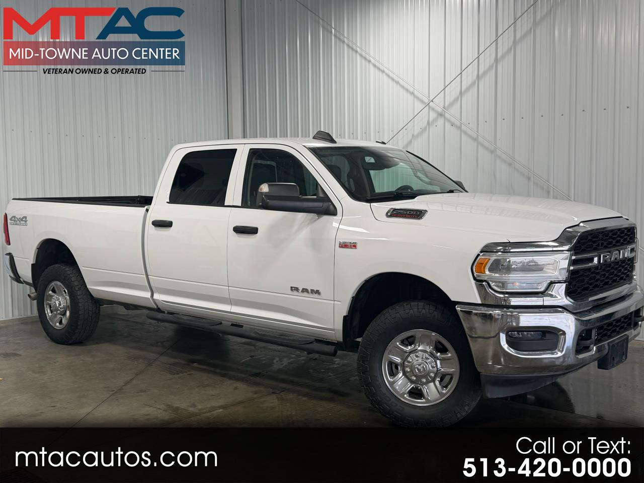 2019 RAM 2500 Tradesman 4x4 Crew Cab 8' Box