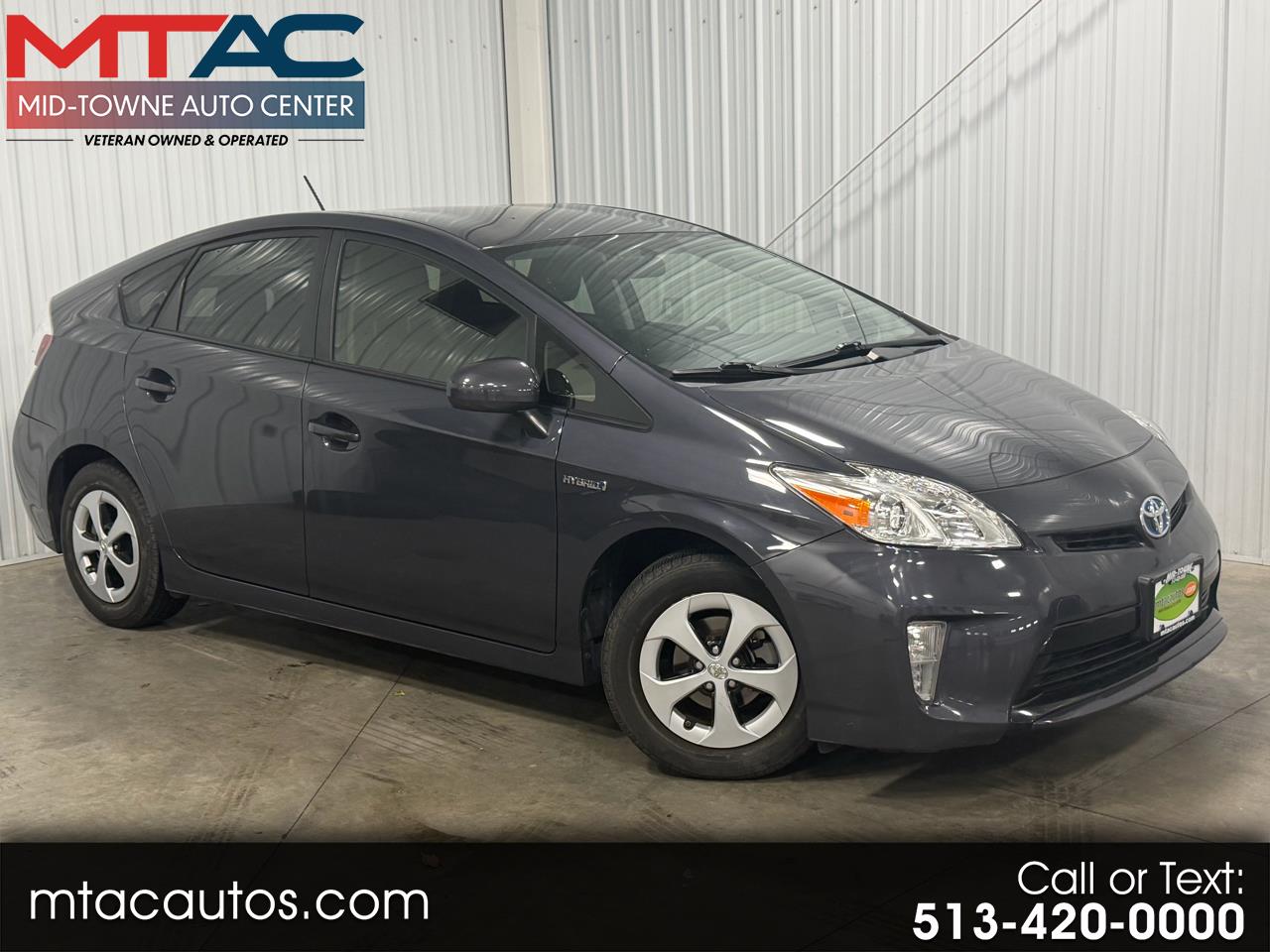 2012 Toyota Prius 5dr HB Three (Natl)