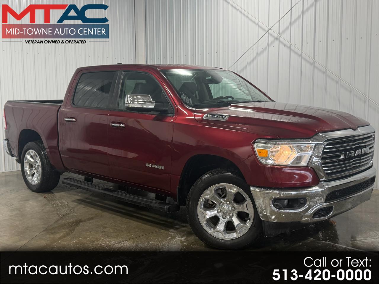 2020 RAM 1500 Big Horn 4x4 Crew Cab 5'7" Box