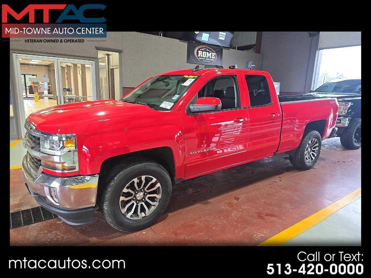 2017 Chevrolet Silverado 1500 4WD Double Cab 143.5" LT w/1LT