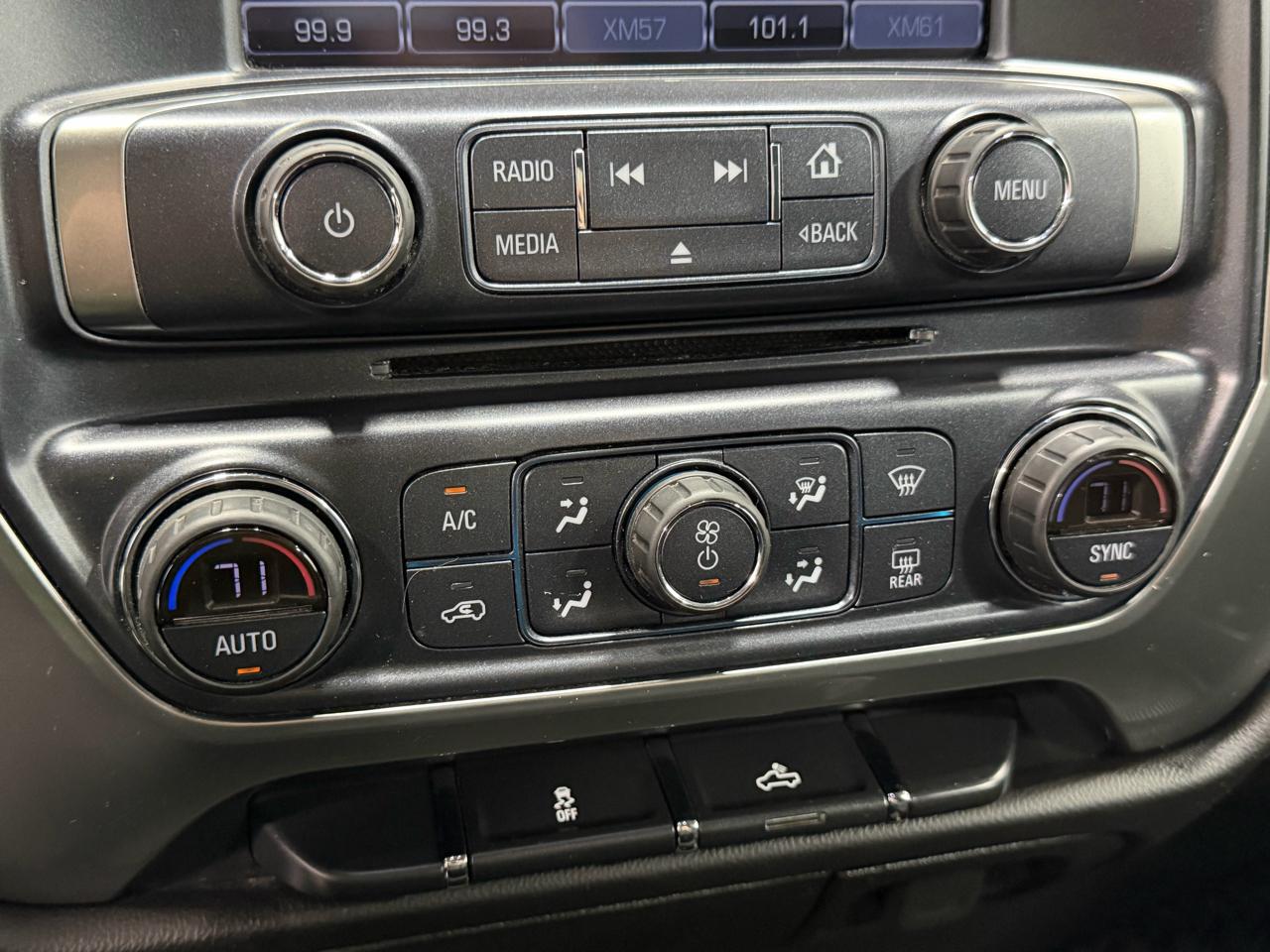 Chevrolet Silverado 1500 4WD Double Cab 143.5" LT w/1LT 2017