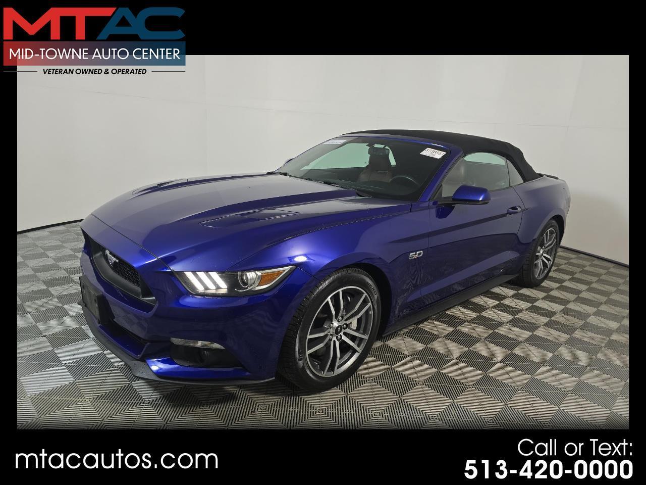2015 Ford Mustang 2dr Conv GT Premium