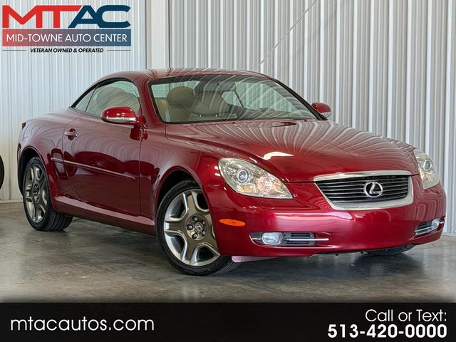 Red 2006 Lexus SC 430 RWD Convertible Rear-Wheel Drive Automatic
