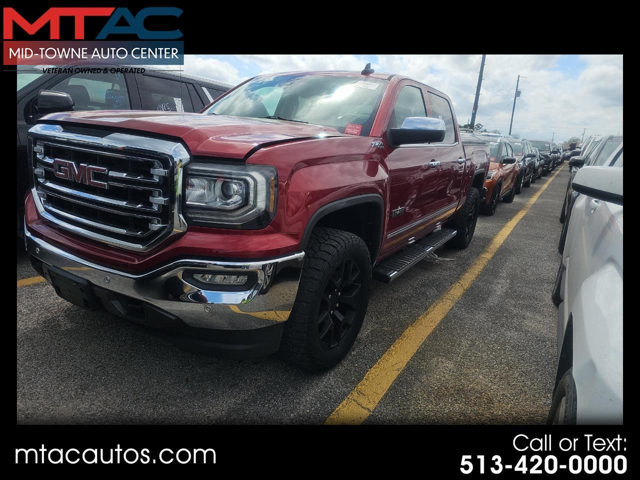 GMC Sierra 1500 4WD Crew Cab 143.5" SLT 2018