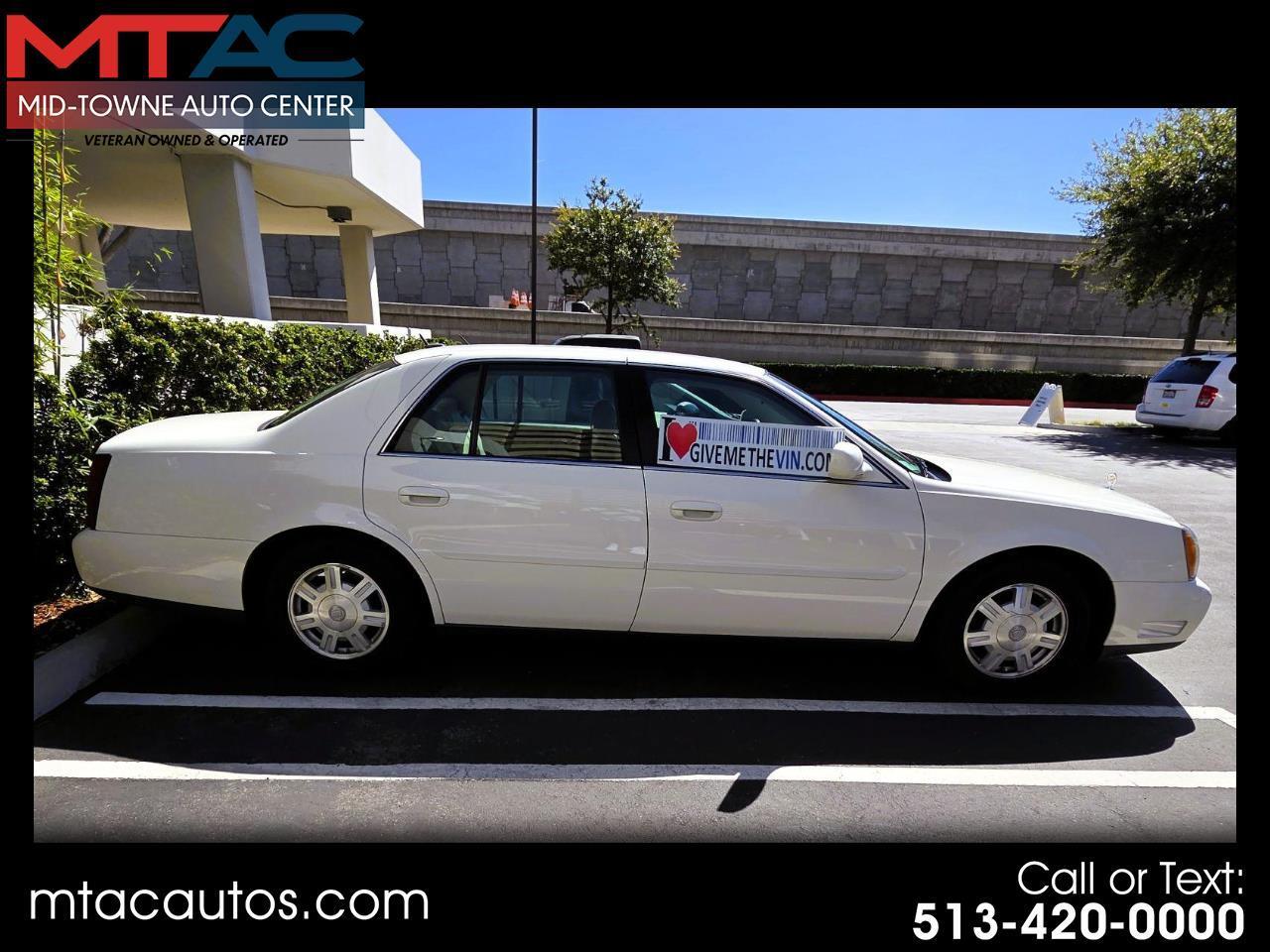 2005 Cadillac DeVille 4dr Sdn w/Livery Pkg