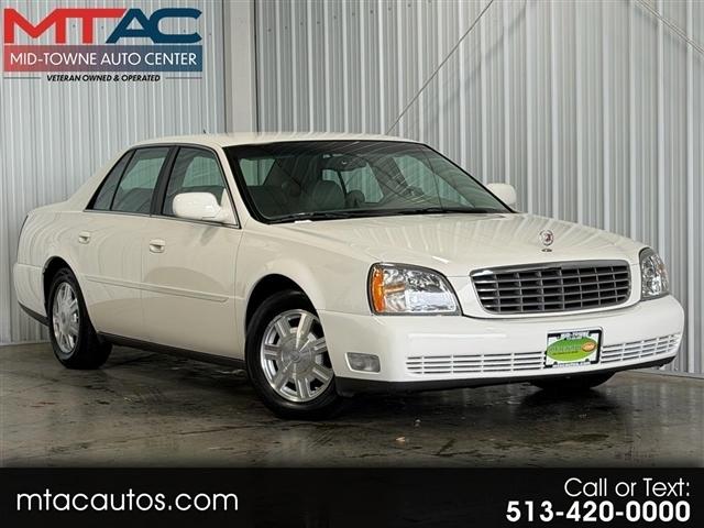 White 2005 Cadillac DeVille Sedan Front-Wheel Drive Automatic