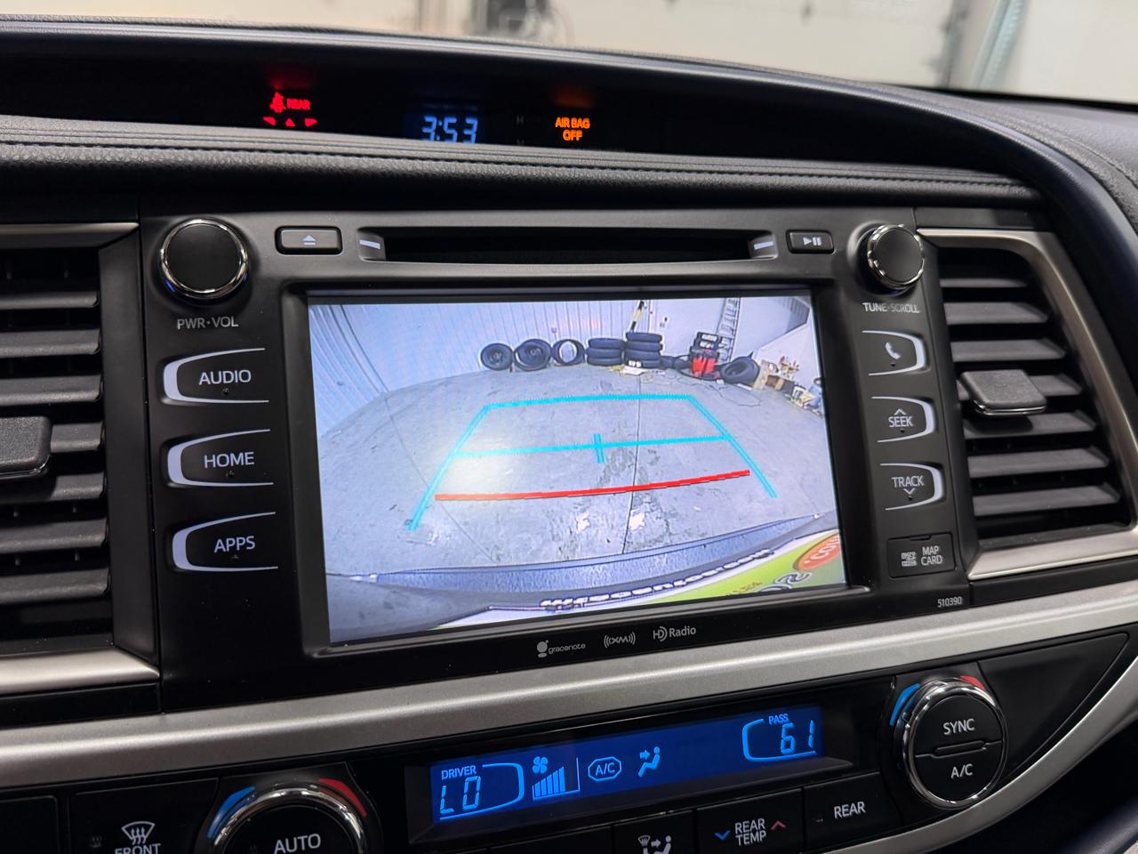 Toyota Highlander Hybrid XLE V6 AWD (Natl) 2019