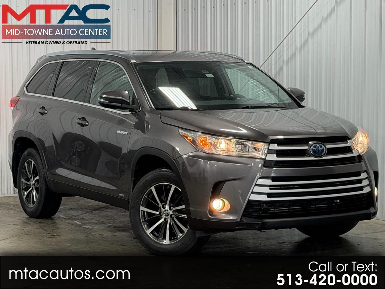 2019 Toyota Highlander Hybrid XLE V6 AWD (Natl)