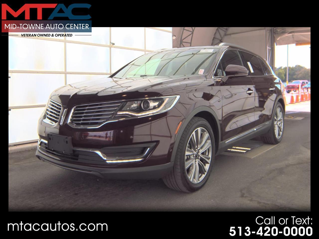 Lincoln MKX Reserve AWD 2018