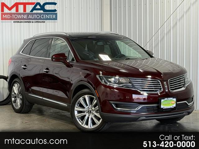 Red (Burgundy) 2018 Lincoln MKX Reserve AWD SUV / Crossover All-Wheel Drive Automatic